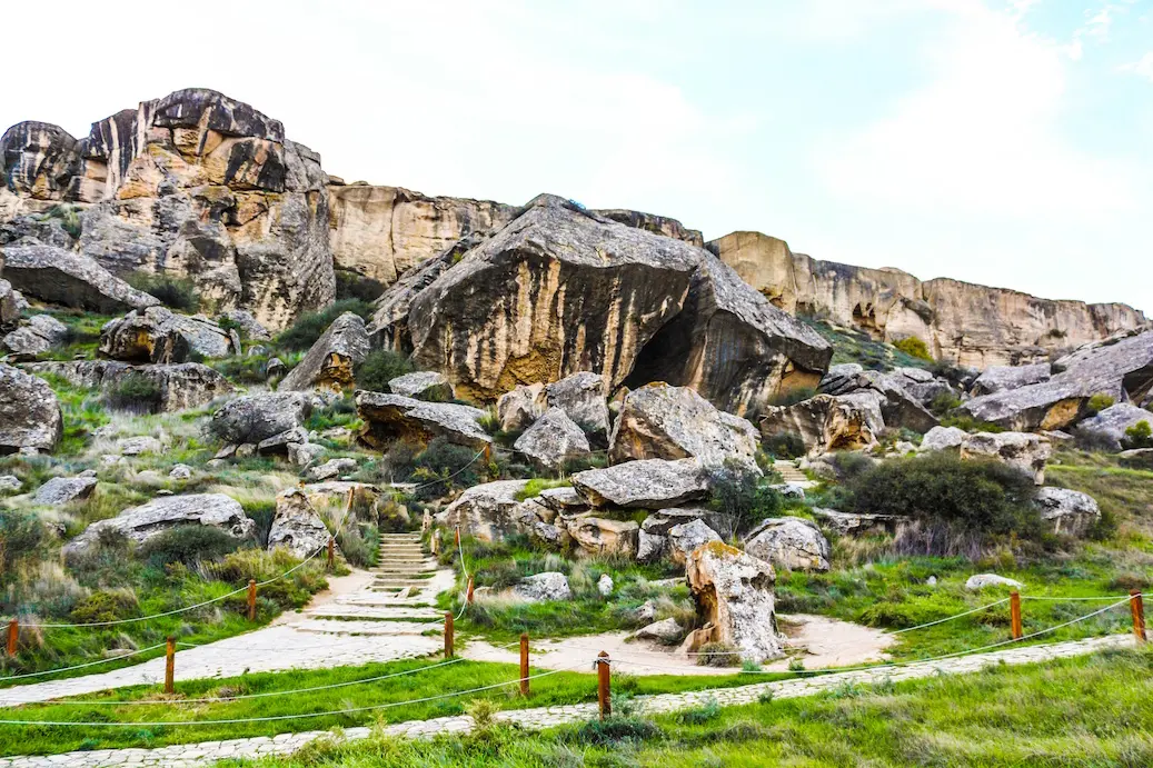 UNESCO Heritage Site of Gobustan National Park